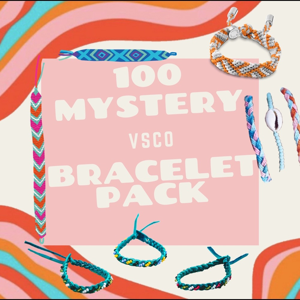 100 Mystery bracelet pack